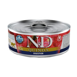 Ração Úmida N&D Quinoa Digestão para Gatos Adultos 80g