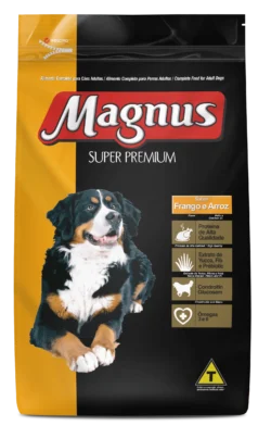 Magnus Super Premium Cães Adultos Sabor Frango e Arroz