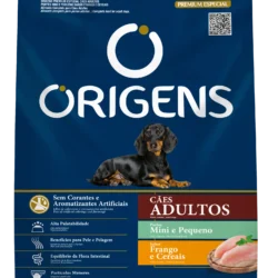 Origens Cães Adultos Porte Pequeno Sabor Frango e Cereais